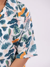 SANSKRUTIHOMES Women Printed Night suit