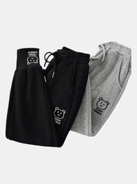 YK Girls Smart Slim Fit Joggers Trousers