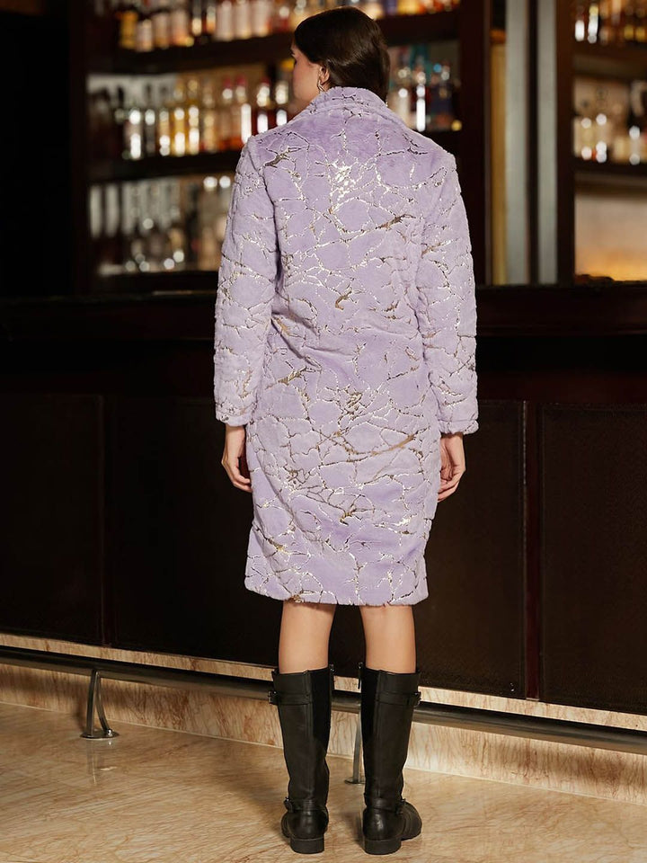 Kampus Sutra Wanita Single-Breasted Overcoat