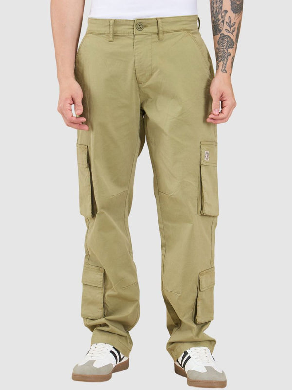 Being Human Men Relaxed Loose Fit Cargos Trousers