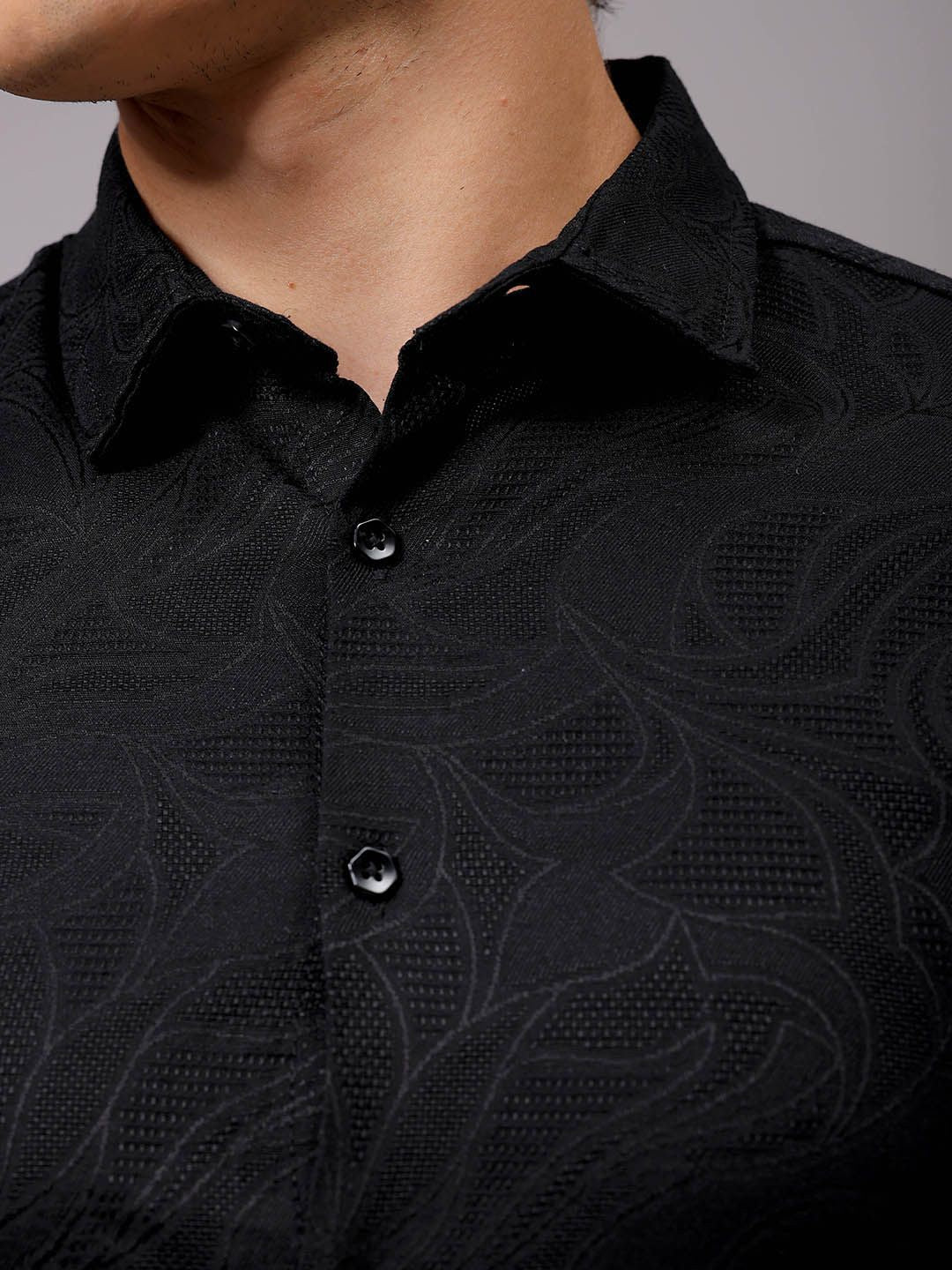 The Indian Garage Co Men Slim Fit Opaque Party Shirt