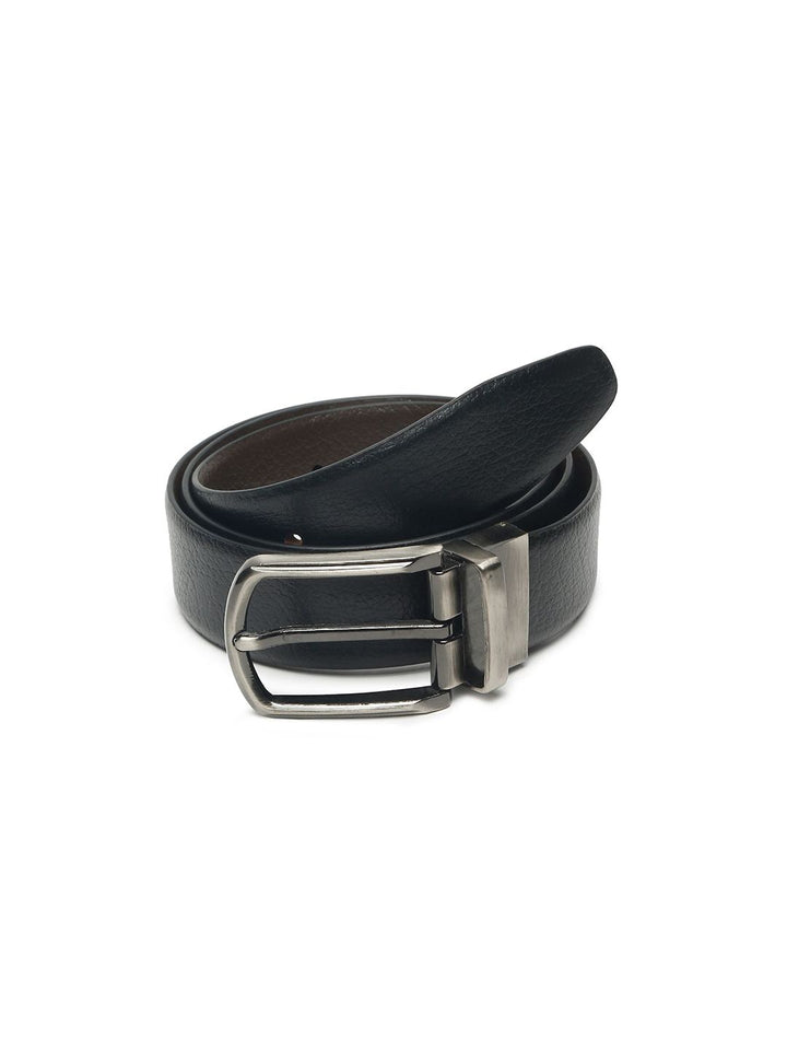 Teakwood Leathers Men Leather Reversible Formal Belt