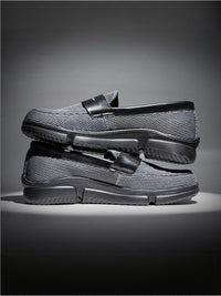 MONKSTORY Graviti Lift Lelaki Bertekstur Ringan Loafers Mesh Selesa Tertinggi
