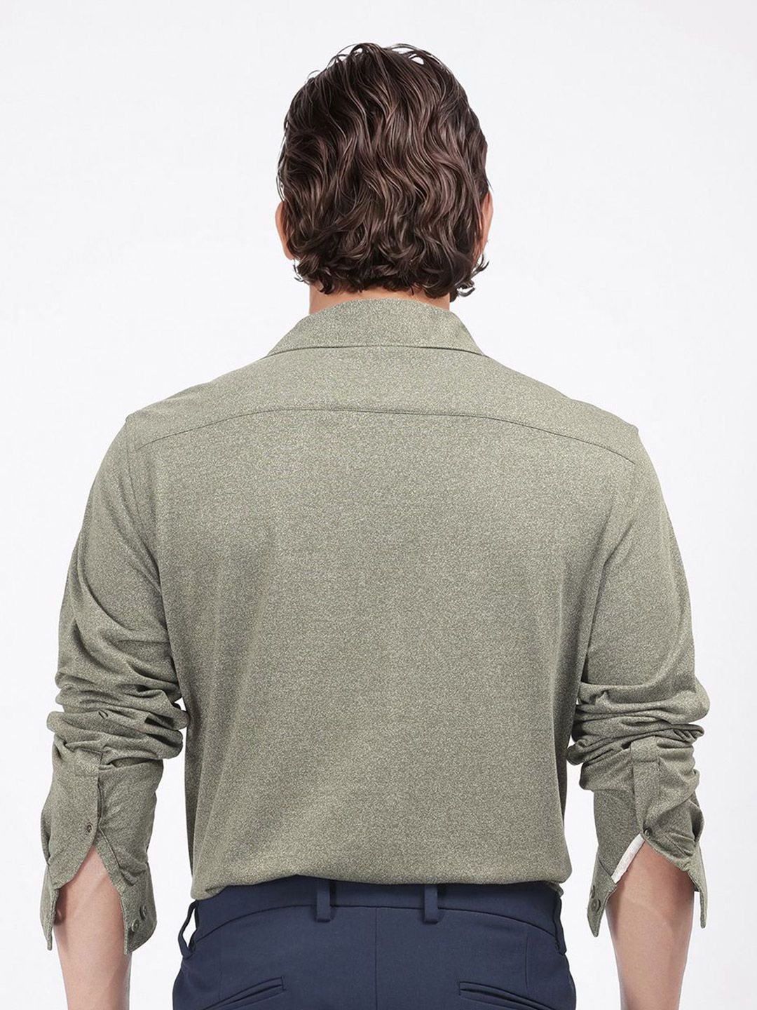 RARE RABBIT Men Comfort Opaque Casual Shirt