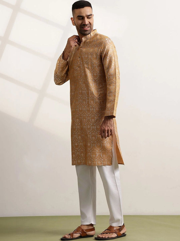 Anouk Men Ethnic Motifs Regular Kurta with Trousers