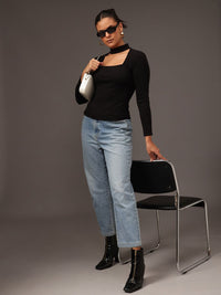 STREET 9 Cotton Fitted Top