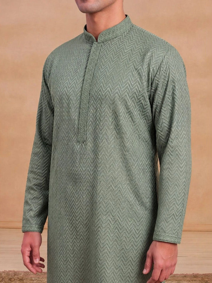 House of Chikankari Men Kurta