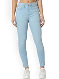 SPYKAR Women Super Skinny Fit High-Rise Light Fade Jeans