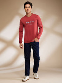 Being Human Men Typography Printed Round Neck Cotton T-shirt