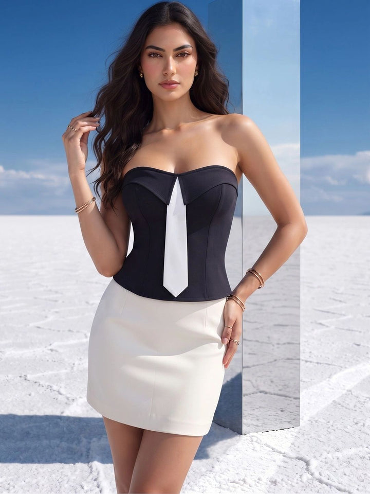 Mamicha Women Colourblocked Top