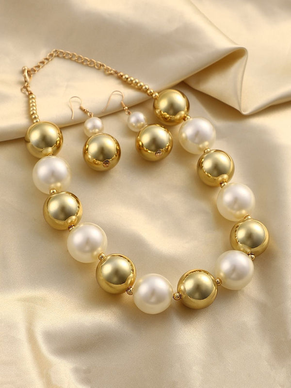 SOHI The Majest Block Jewellery Set