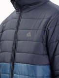 ADRO Men Colourblocked Windcheater Bomber Jacket