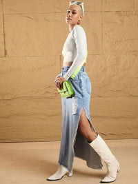 SASSAFRAS Straight Maxi Skirts