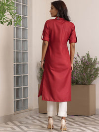 Libas Mandarin Collar Straight Kurta