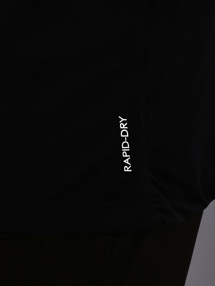 HRX by Hrithik Roshan Brand Logo Rapid-Dry Training T-shirt