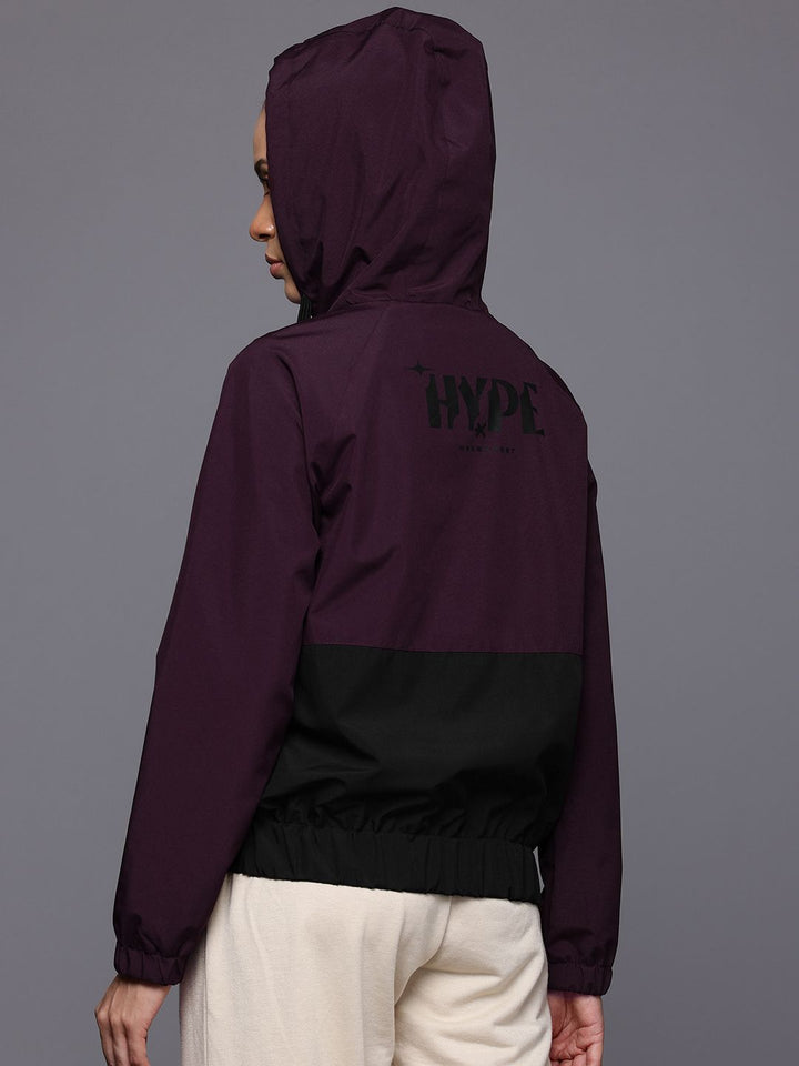 HRX by Hrithik Roshan Rapid-Dry Colourblocked Jacket