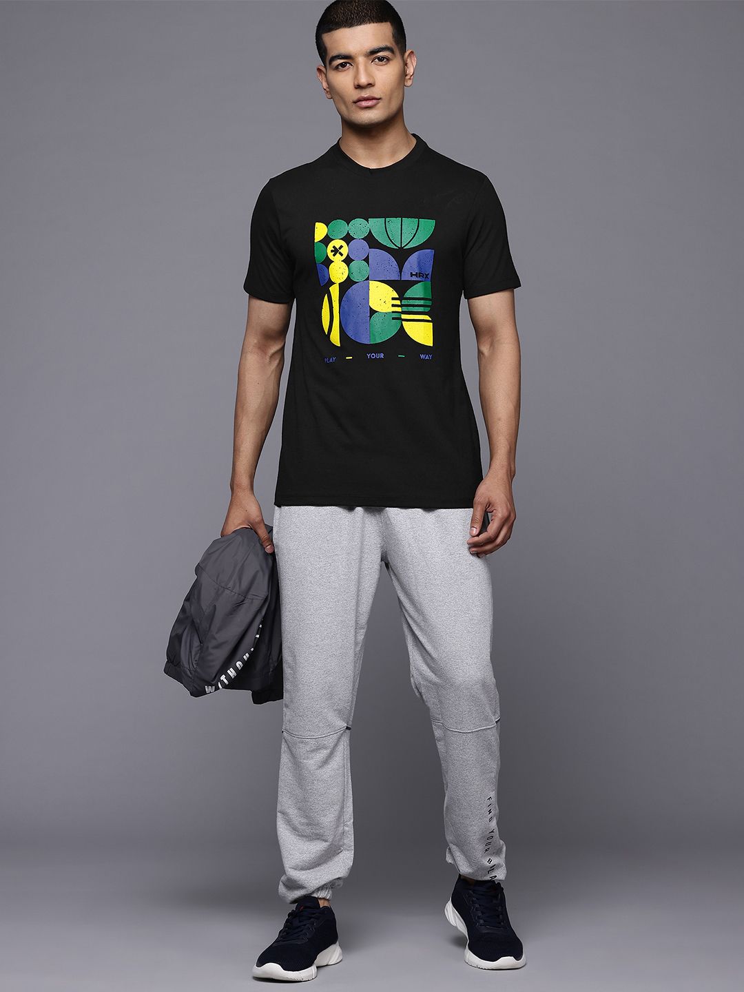 HRX by Hrithik Roshan Printed Lifestyle T-shirt
