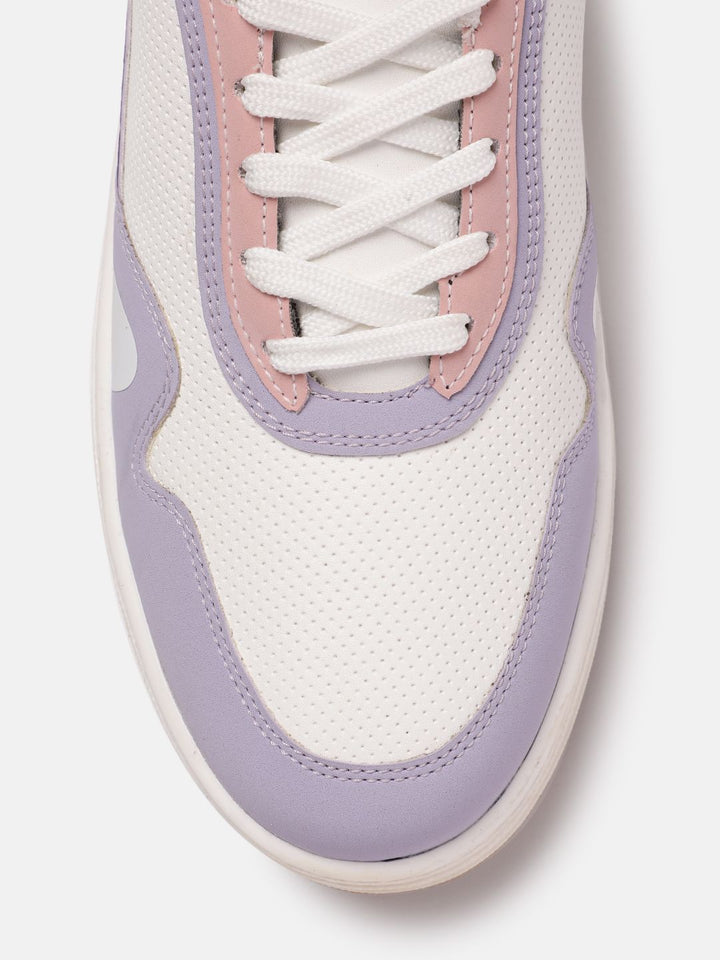 HRX by Hrithik Roshan Women Colourblocked Perforated Sneakers