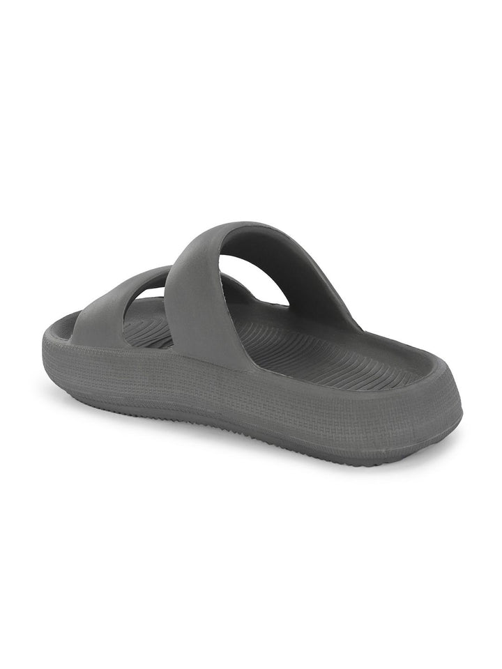 HRX by Hrithik Roshan Men Olive Green Rubber Sliders