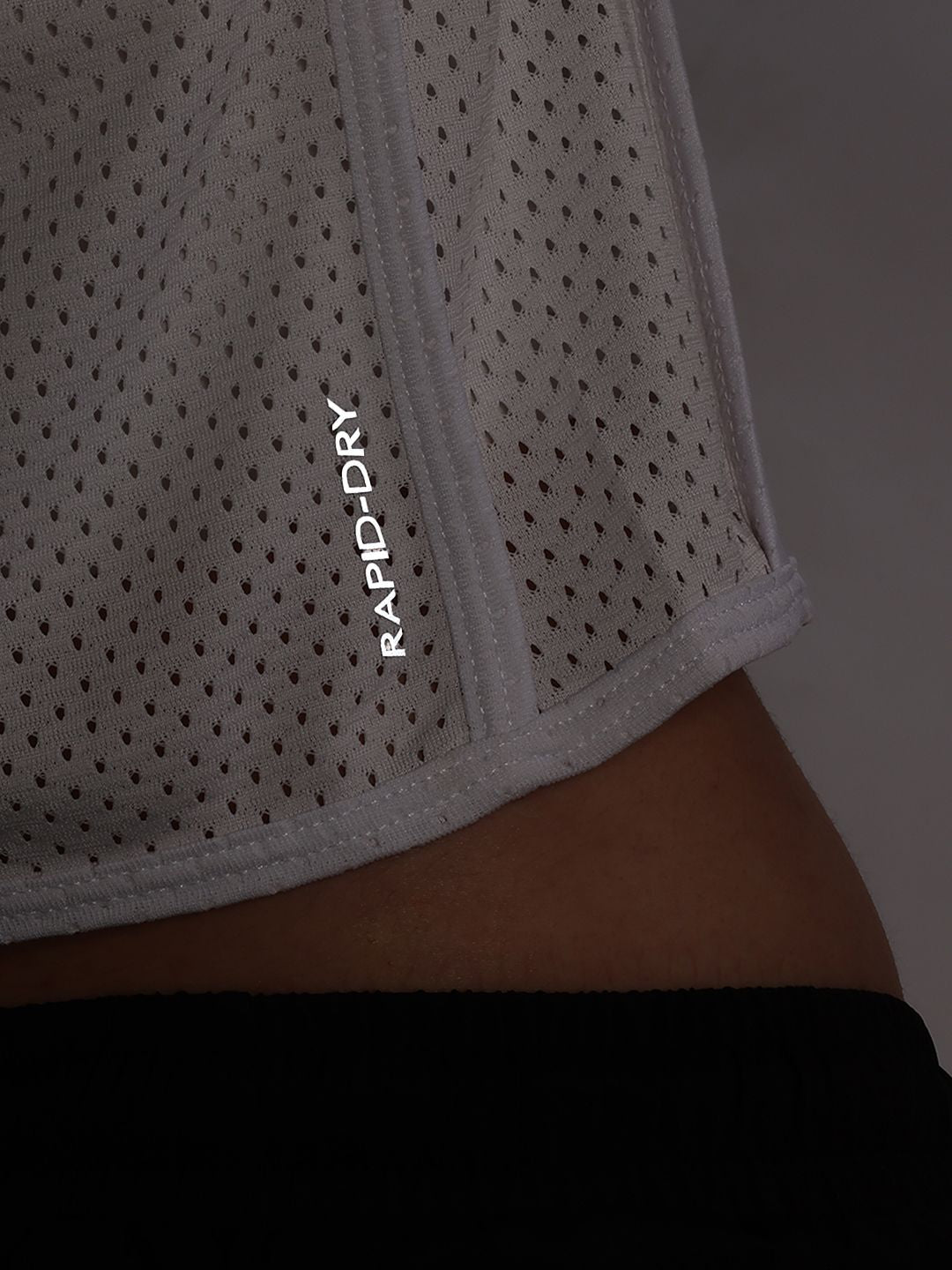 HRX by Hrithik Roshan Perforated Rapid-Dry Training T-shirt