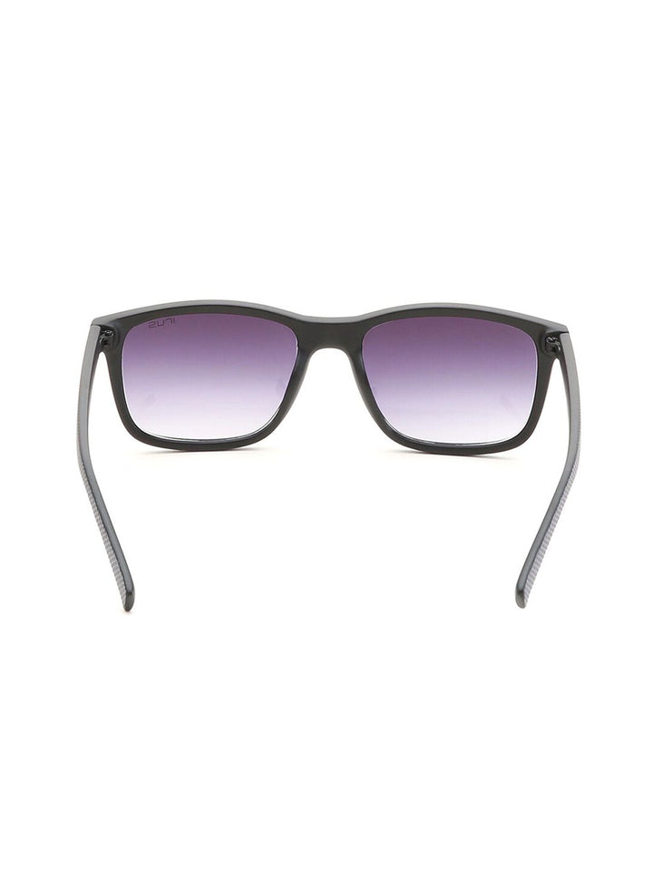 Irus oleh Idee Unisex Lens & Cermin mata hitam persegi dengan lensa terlindung UV