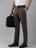 Park Avenue Men Solid Formal Trousers