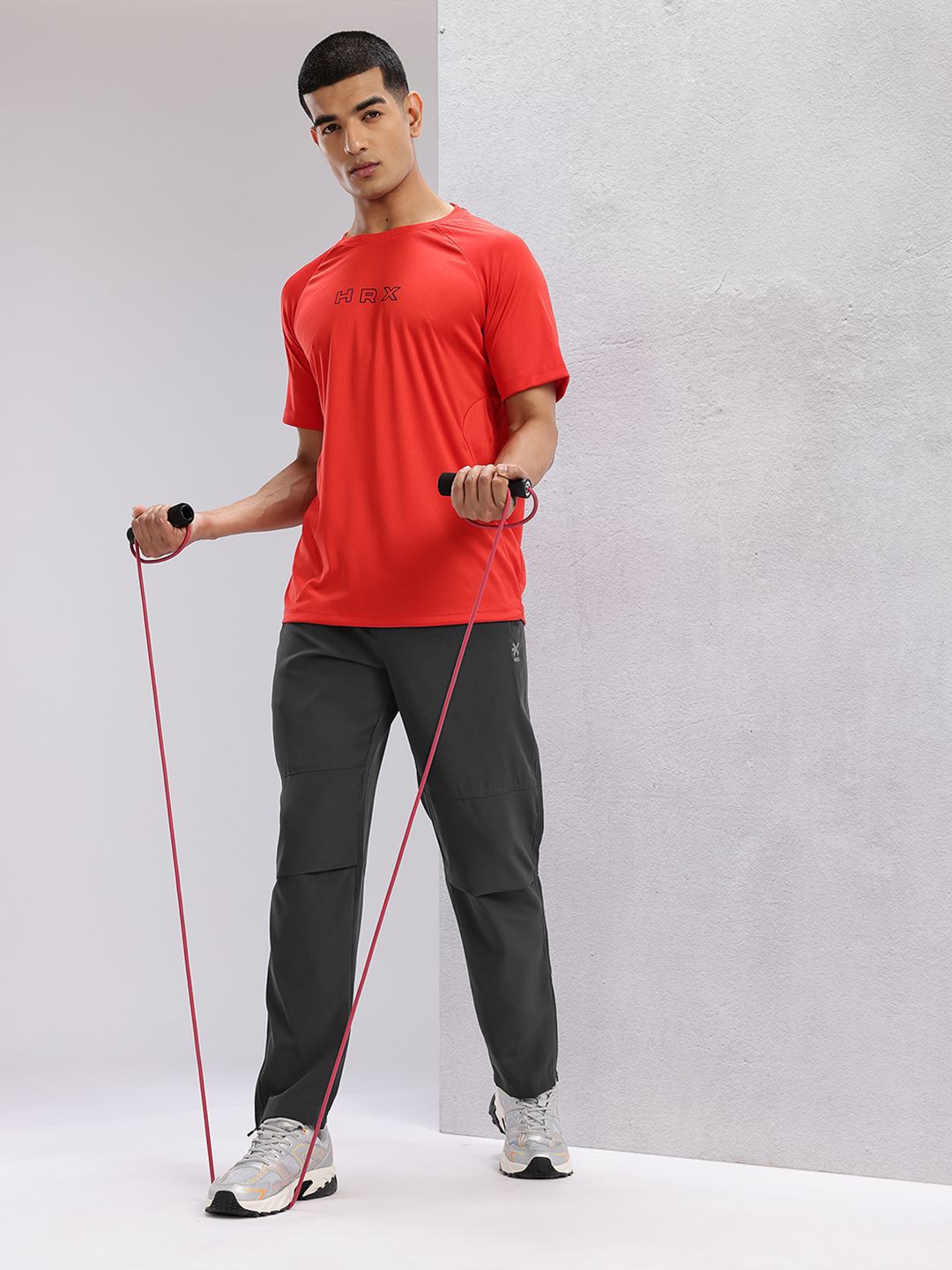 HRX by Hrithik Roshan Men Rapid-Dry Training Track Pants