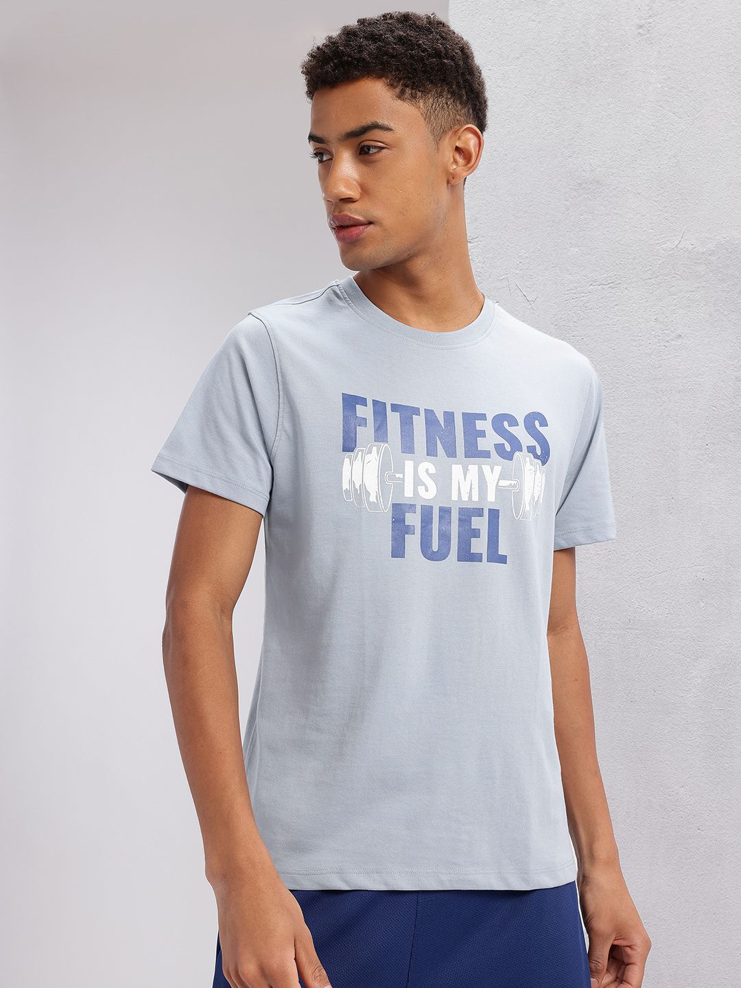 HRX by Hrithik Roshan Typography Printed Training T-shirt