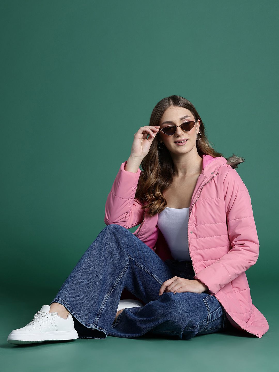 DressBerry Hooded Quilted Jacket