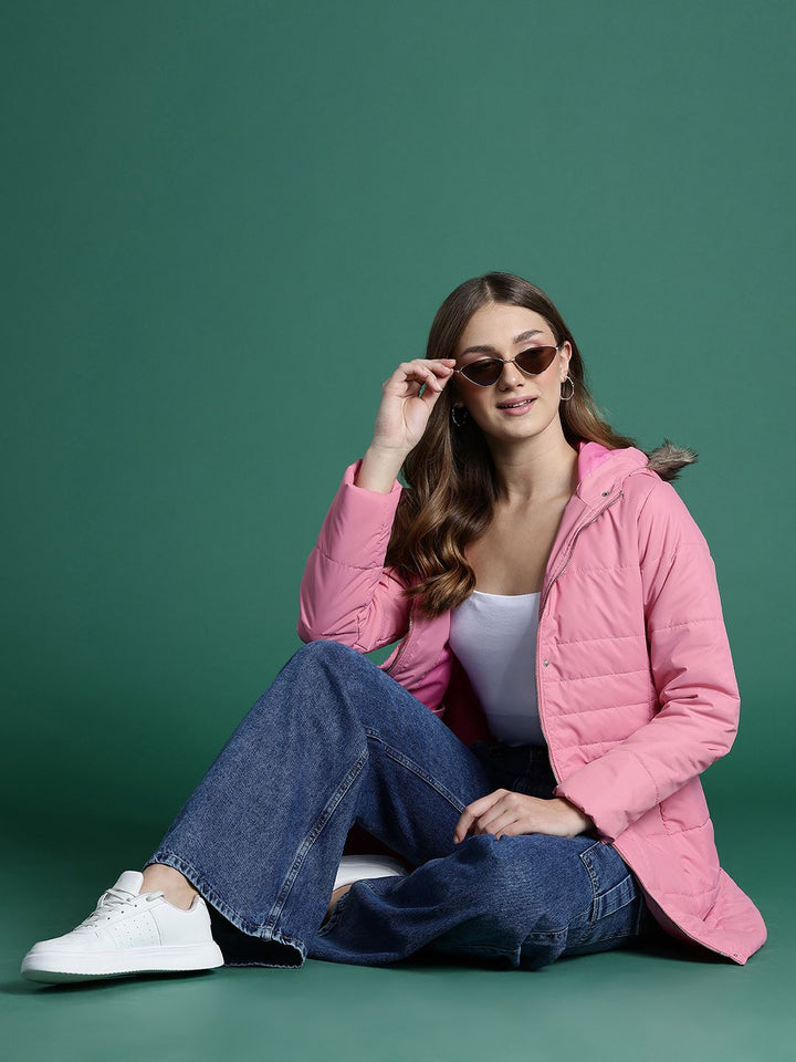 DressBerry Hooded Quilted Jacket