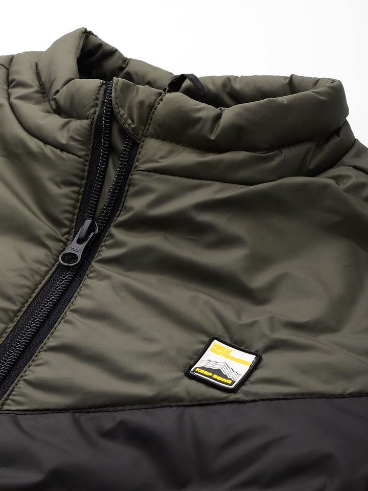 HRX by Hrithik Roshan Women Colourblocked Outdoor Padded Jacket