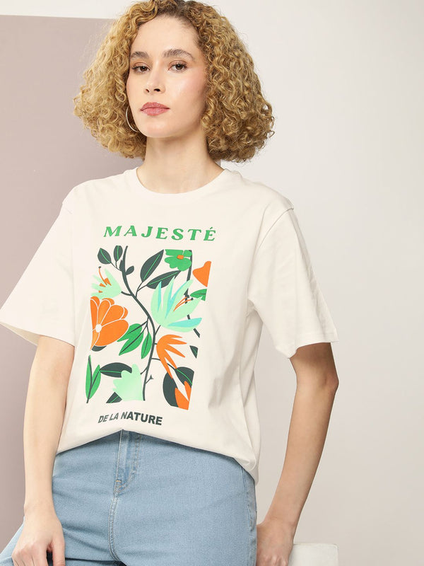DILLINGER Women Graphic Printed T-shirt