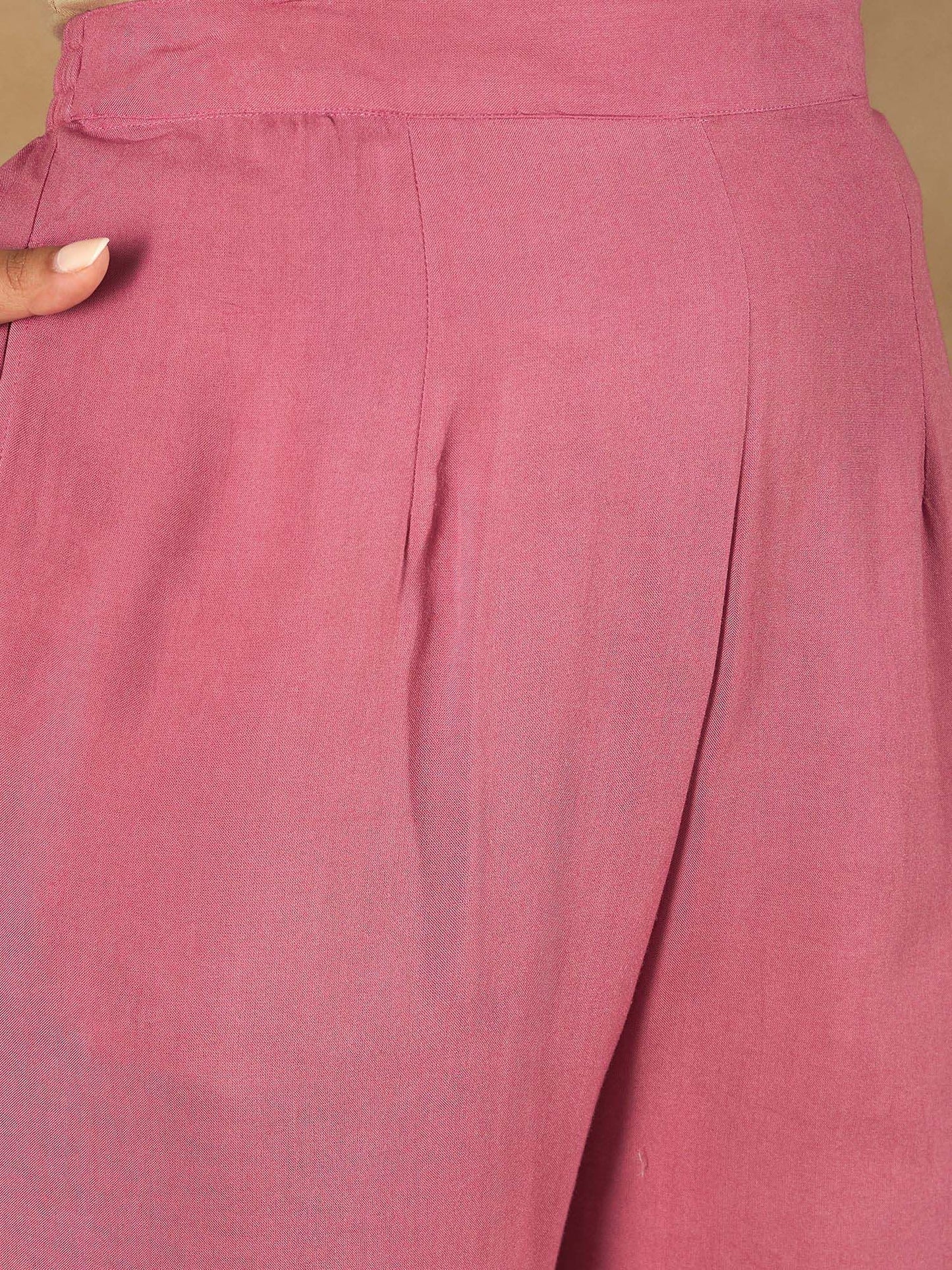 Indo Era Floral Printed Sequinned Straight Kurta With Trousers And Dupatta