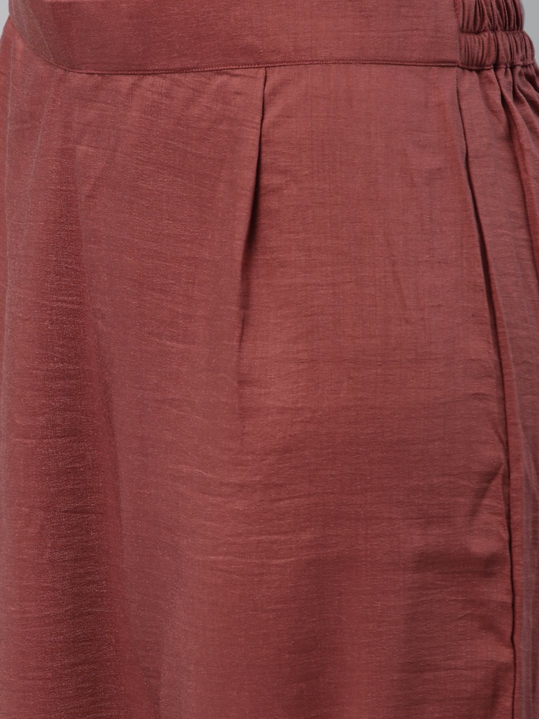 KALINI Women Self Design Pure Cotton Kurta With Trousers