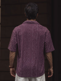 Powerlook India Slim Spread Collar Checked Oversized Casual Shirt