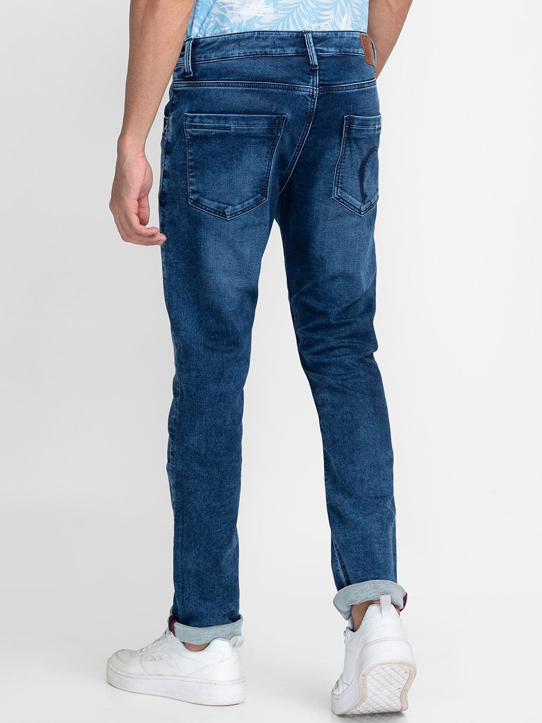 Being Human Men Straight Fit Light Fade Jeans