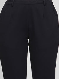 W Women Slim Fit Mid-Rise Regular Trousers