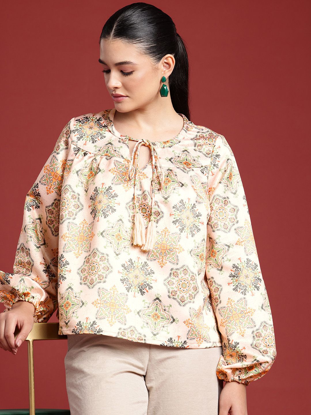 all about you Floral Printed Regular Top