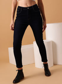 STREET 9 BASICS Women Narrow Skinny Fit Clean Look Stretchable Jeans