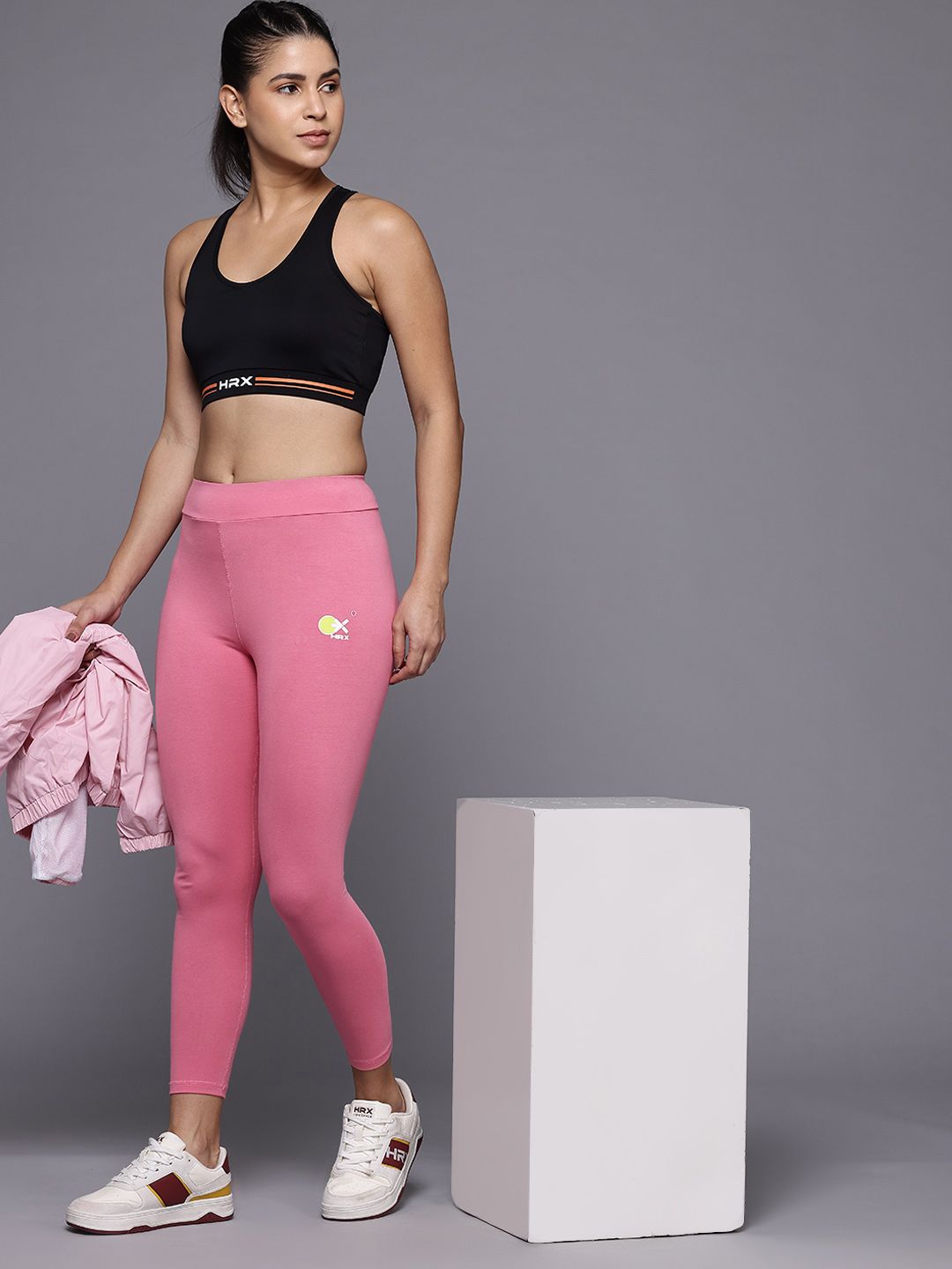 HRX by Hrithik Roshan Women Cropped Lifestyle Tights
