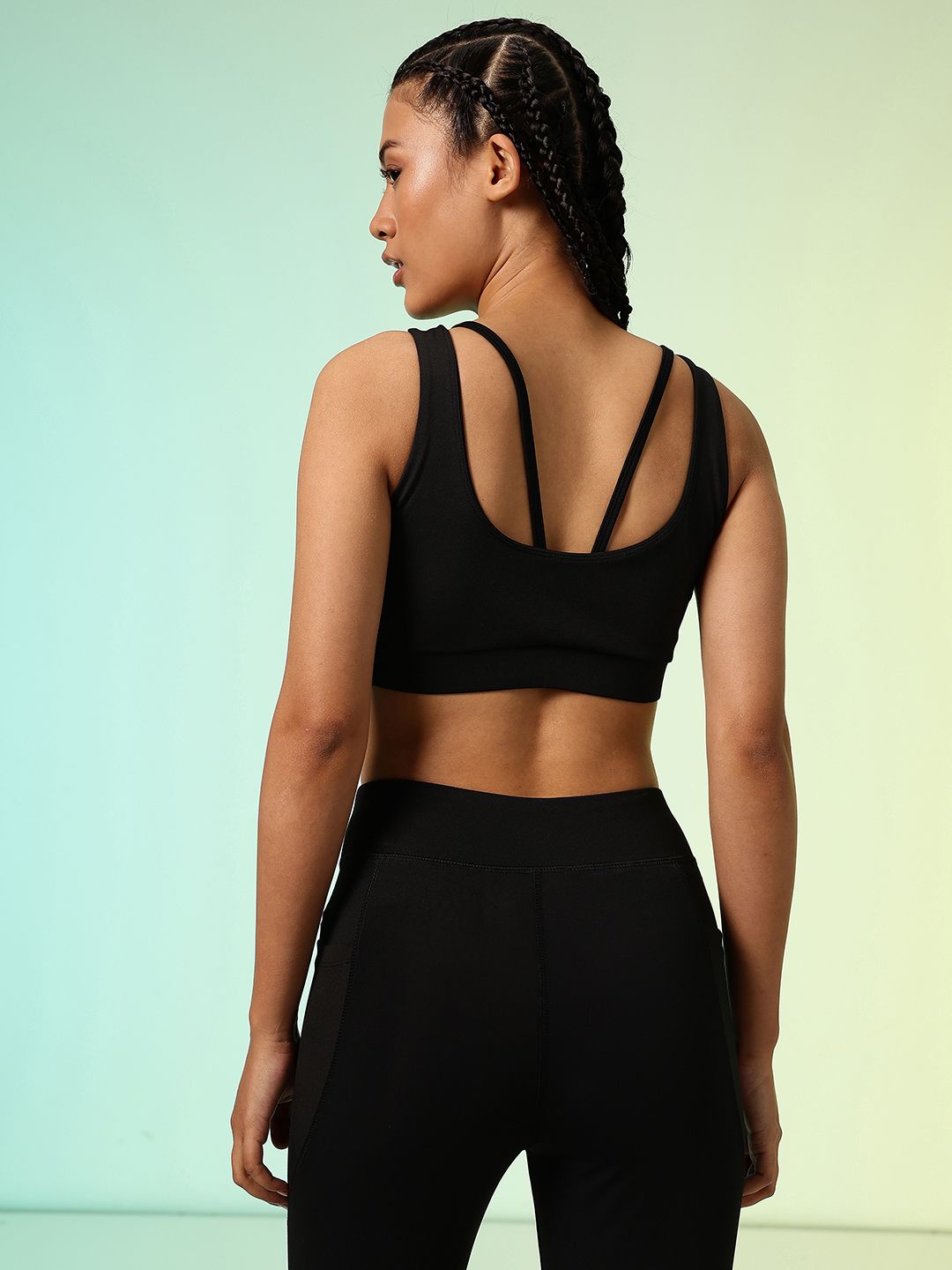 HRX by Hrithik Roshan Lightly Padded Rapid-Dry Running Bra HR_SS25_W_BA_KR003_03_A