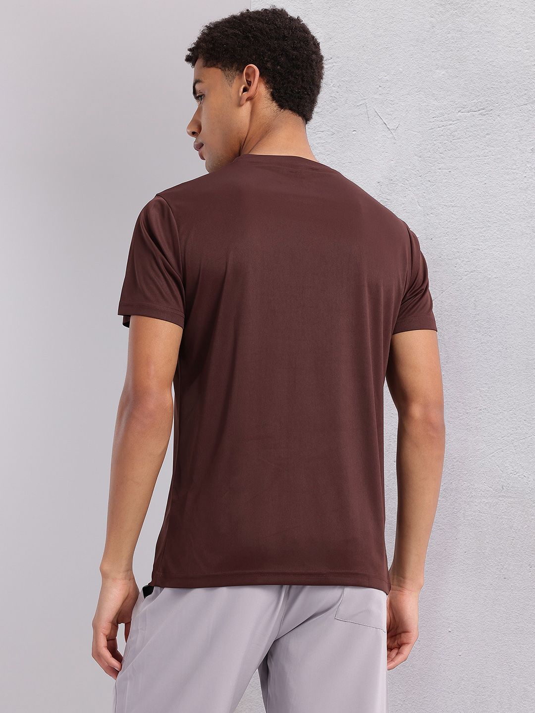 HRX by Hrithik Roshan Typography Printed Rapid-Dry Training T-shirt