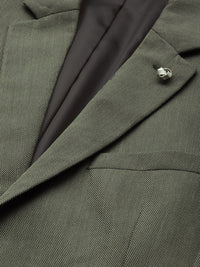 Park Avenue Super Slim Fit Notched Lapel Collar 3 Piece Party Suit