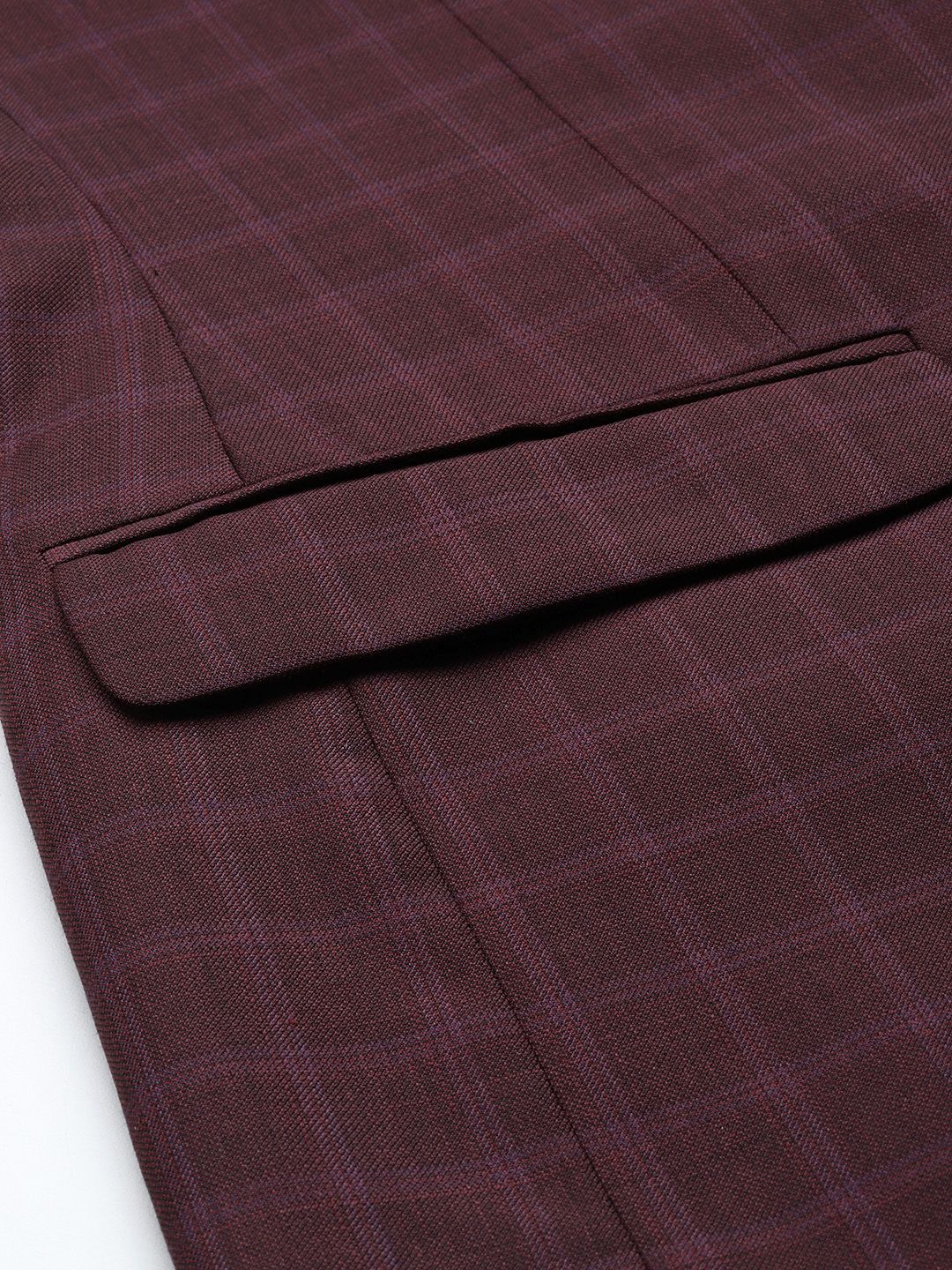 Raymond Creaseless Checked Contemporary Fit 2-Piece Formal Suit