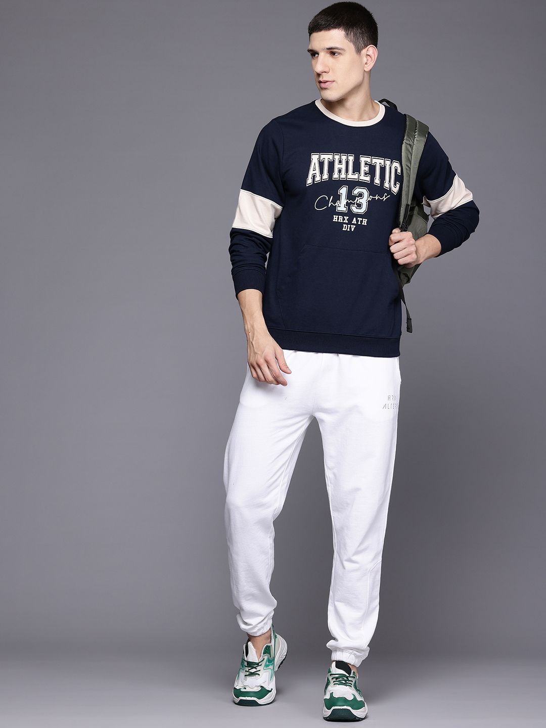 HRX by Hrithik Roshan PROSPORT Printed Lifestyle Sweatshirt