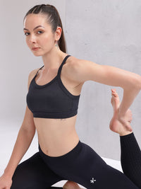 HRX by Hrithik Roshan Removable Padding Full Coverage Yoga Bra HR_SS25_W_BA_KY050_03_A