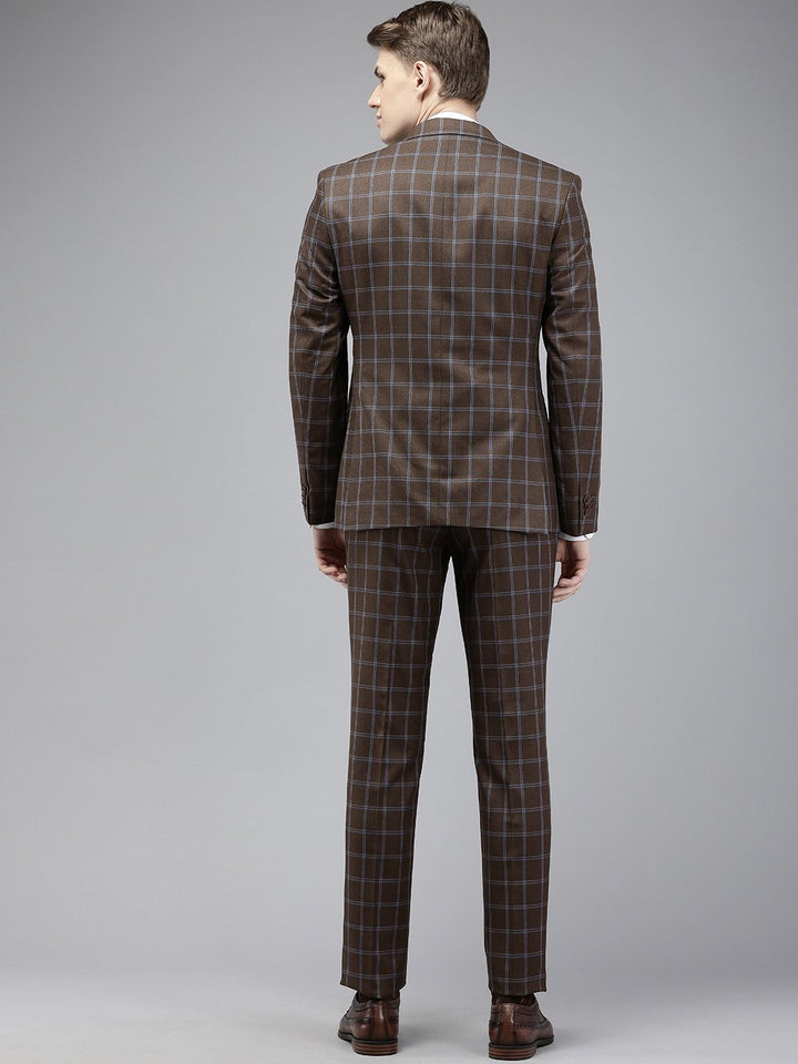 Park Avenue Single Breasted Slim Fit 3-Piece Formal Suit