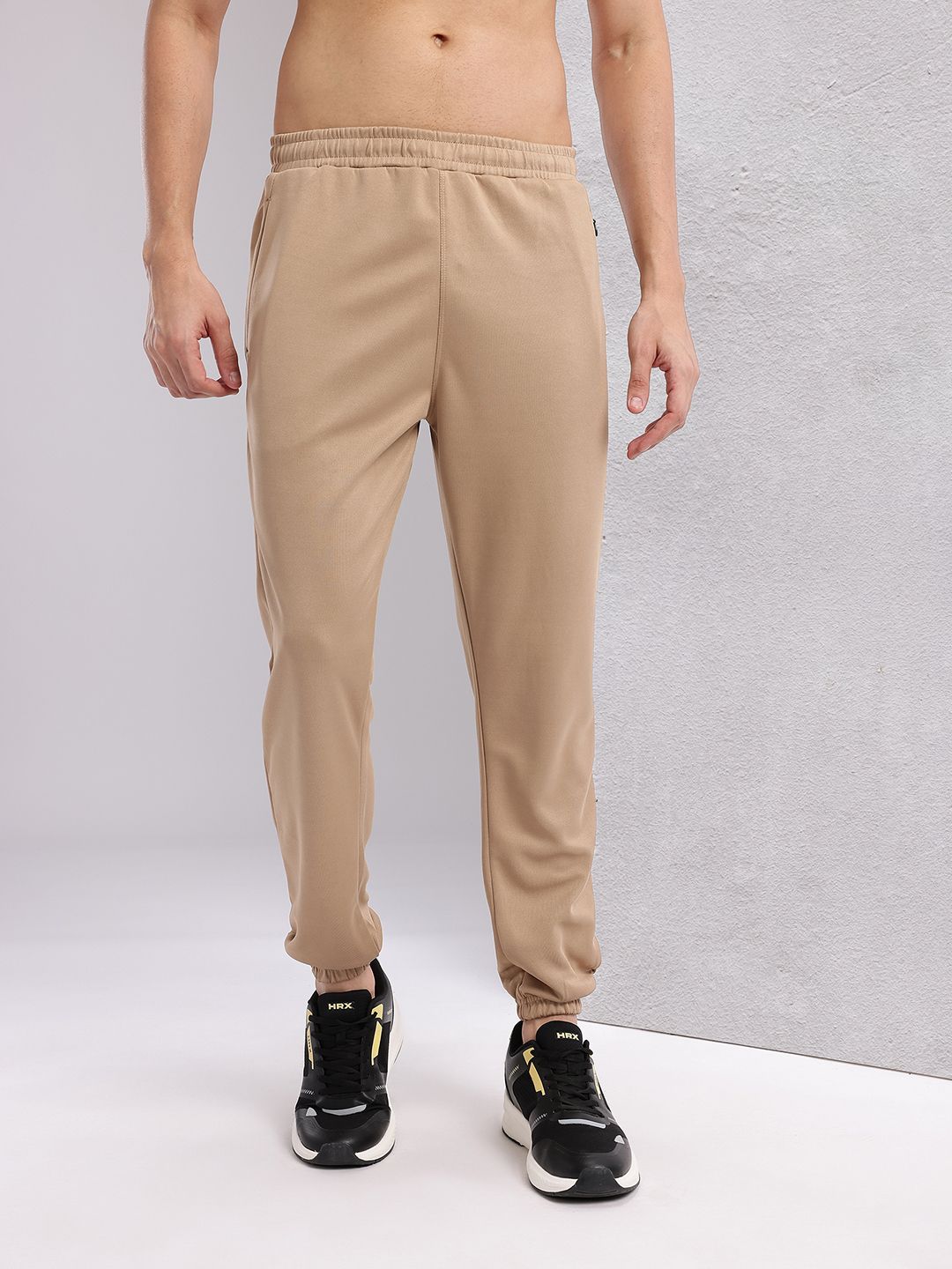 HRX by Hrithik Roshan Men Mid-Rise Rapid-Dry Running Joggers