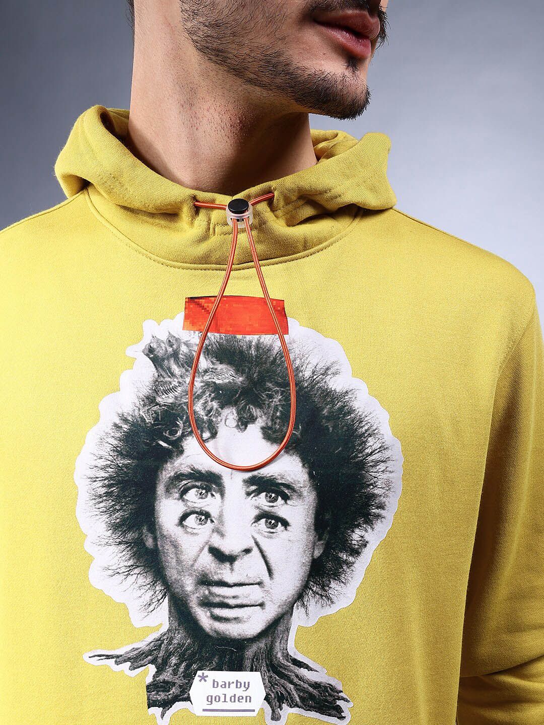 The Indian Garage Co Graphic Printed Hooded Sweatshirt