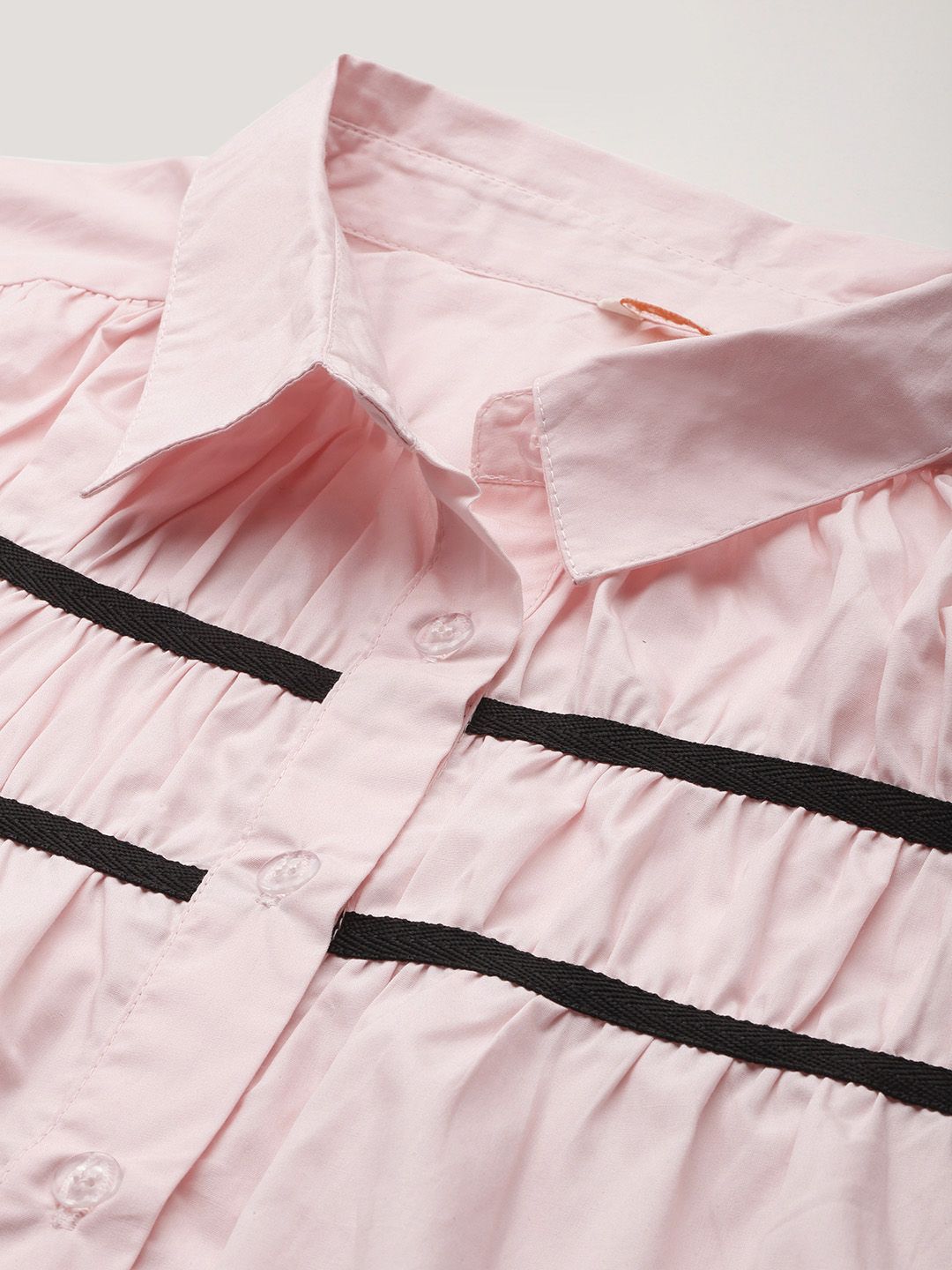 DressBerry Pure Cotton Striped Casual Shirt